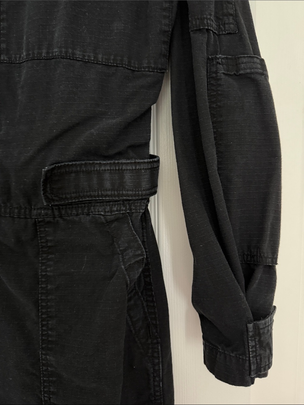 Re/Done Black Utility Jumpsuit - Picture 6 of 10